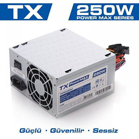 TX PowerMAX TXPSU300S1 300W 2xSATA, 2xIDE Bilgisayar Güç Kaynağı