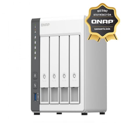 QNAP TS-433-4GB 4 YUVALI 4GB DEPOLAMA ÜNİTESİ Resmi Distribütör Garantili