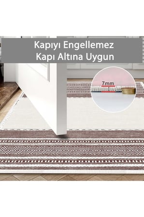 2 li Banyo Paspası, Yumuşak Banyo Halısı, Kaymaz Tabanlı, Yıkanabilir - 60x100 - 50 x60