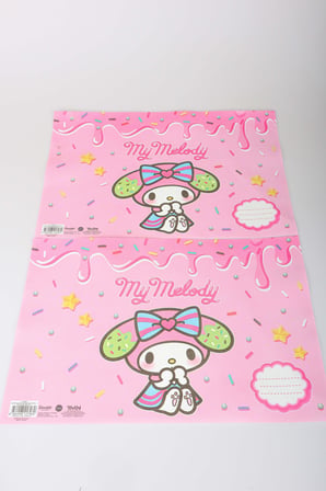 x Dekomus Lisanslı My Melody 2 Adet Beslenme Örtüsü