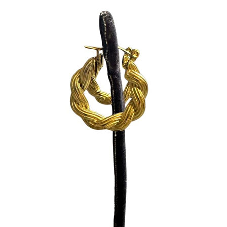 Uretti - İREM 3914 7910 Geniş Burgu Model Çelik Halka Küpe