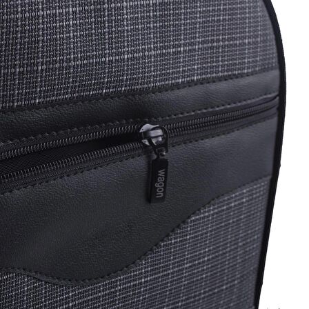 Wagon Case 05 Serisi Kısa Sap Bağlama Çantası - Gri