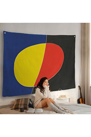 Joan Miro Güneşin Şarkısı Duvar Örtüsü-7075
