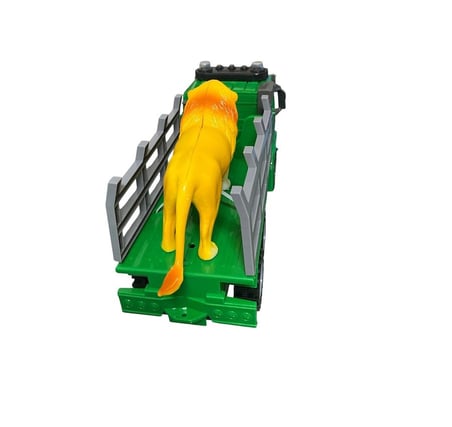 26 cm Sesli Işıklı sürtmeli kamyon 0423