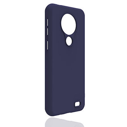 Reeder P13 Blue Max 2020 Kılıf Esnek Yapılı Yumuşak Dokulu Soft Biye Premium Kapak