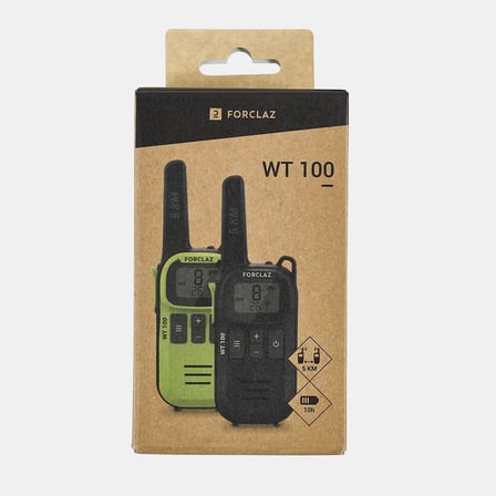 DECATHLON USB İle Şarj Edilebilen Telsiz Walkie Talkie - 5 km - WT100