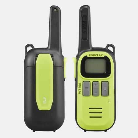 DECATHLON USB İle Şarj Edilebilen Telsiz Walkie Talkie - 5 km - WT100