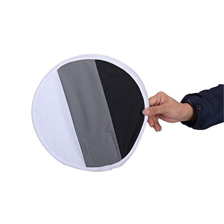 TEWISE Tepe Flaşları Uyumlu Flaş Softbox + Gri Kart (30cm)