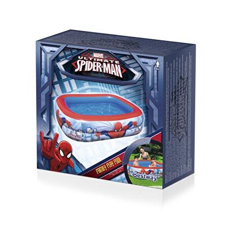 SU POMPALI Bestway 98011, Spiderman Temalı Havuz-201x150x51cm