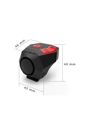 120 Db USB Şarjlı Bisiklet Kornası ve Hırsızlık Alarmı