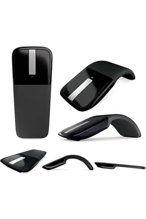 Arc Touch Katlanabilir Mouse-Dokunmatik Kaydırma, Kavisli Esnek Tasarım-Bluetrack Yüksek Hassasiyet,