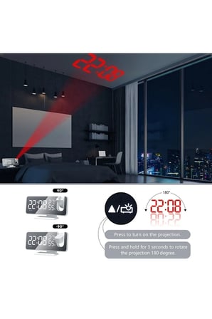 MIIQ2 FM masa saati LED dijital Alarm saat elektronik erteleme saat USB uyandırma FM radyo zaman pro