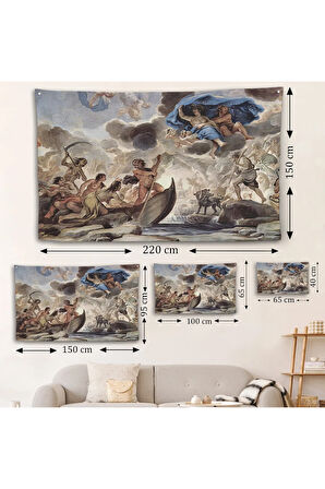 Jean Bernard Restout - Morpheus Uyku Duvar Örtüsü-7083