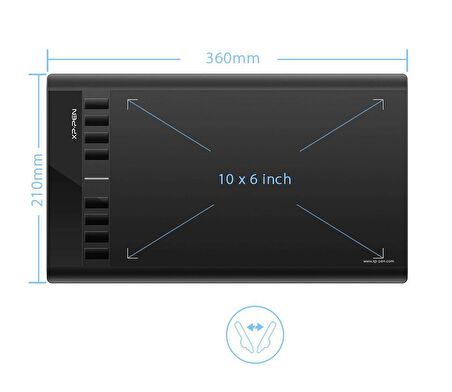 XP-Pen Star 03_B Grafik Tablet