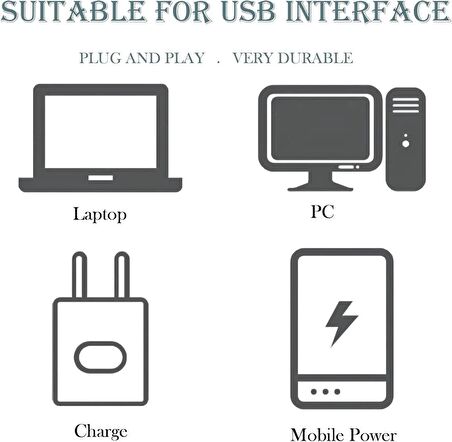 QASUL Usb Led Mini Lamba, Gece Aydınlatma - Laptop Klavye Aydınlatma - Gece Lamba