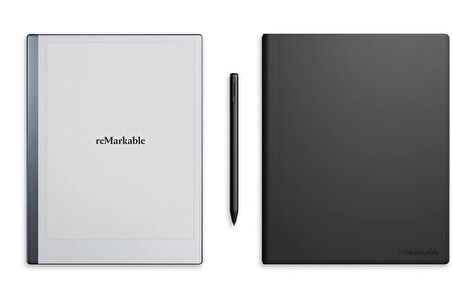 Remarkable 2 Digital Paper Tablet + Marker Plus Pen + Kapaklı Deri Kılıf