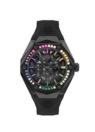 Philipp Plein PWPWA0524 Siyah Silikon Erkek Kol Saati