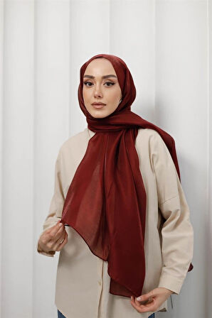 Abiye Şal Bordo