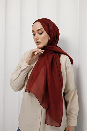 Abiye Şal Bordo