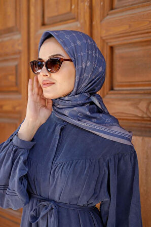 Q Serisi Eşarp İndigo