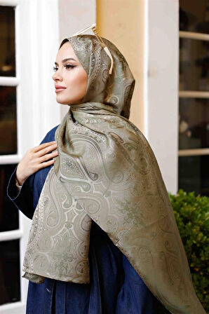 Etro Desen Premium Şal Soft Yeşil