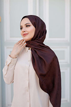 Etro Desen Premium Şal Kahve