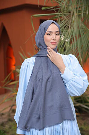 B Desen Şal Antrasit