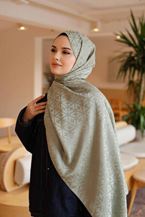 İpeksi Jakar Deluxe Şal Soft Yeşil