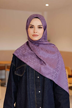 İpeksi Jakar Deluxe Şal Mor