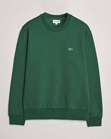 Lacoste Erkek Yeşil Klasik Fit Sweatshirt