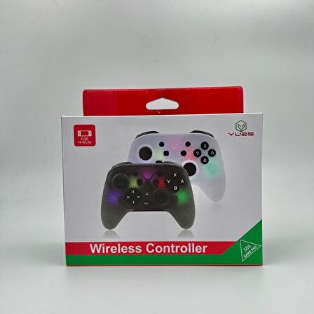 Yues Nintendo Switch Pro Controller Kablosuz Oyun Kolu