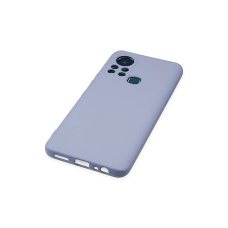 İnfinix Hot 11s Kılıf Nano içi Kadife Silikon - Lila