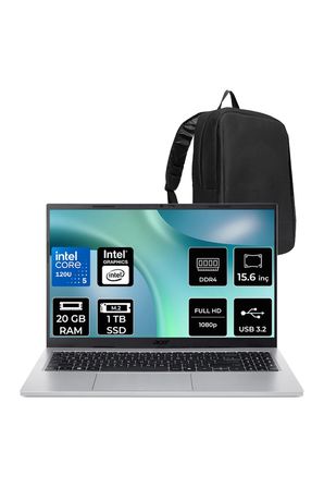 Aspire Go Core 5 120U 20GB 512GB SSD 15.6" FHD 60Hz FDOS Dizüstü Bilgisayar