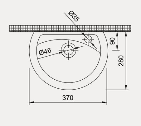 Oval Proje Lavabo