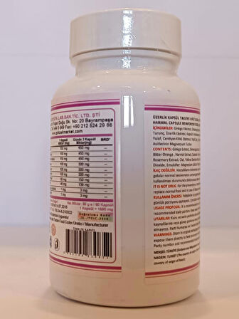 Üzerlik Kapsül (Harmal Capsule) 60Adet