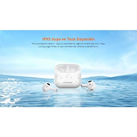 Riversong Audio Air X26 White Bluetooth Kulaklık