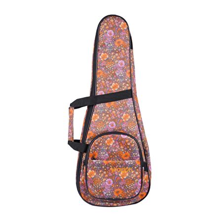 Wagon Case 04 Serisi Soprano Ukulele Çantası - Bloom