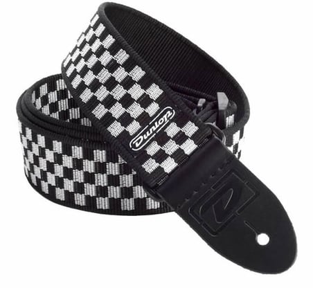 Jim Dunlop Classic Woven Straps D38-11BL - Flambe Blue Gitar Askısı
