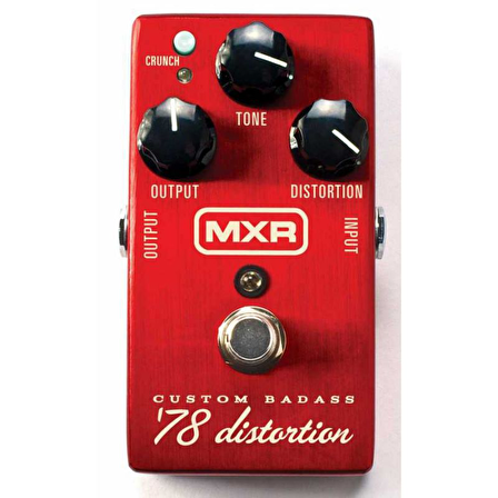 MXR M78 Custom Badass \'78 Distortion Pedalı