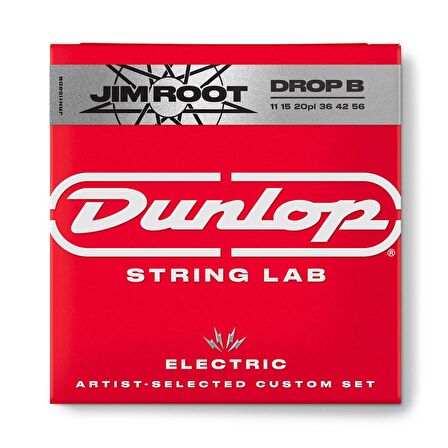 Jim Dunlop JRN1156DB Jim Root Electric Strings - Drop B Takım Tel Elektro Gitar Teli 11-56