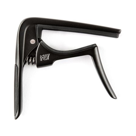 Jim Dunlop 63CBK Trigger Fly Capo Curved Black Gitar Kaposu