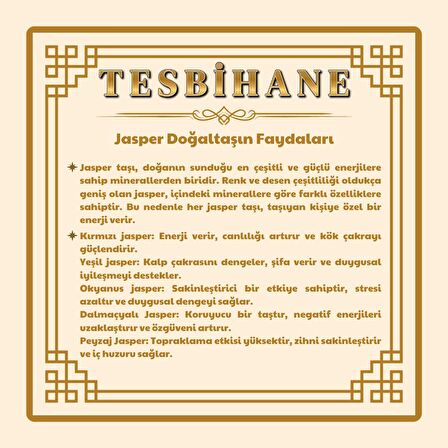Makrome Örgülü Oniks-Kırmızı Jasper Kombinli Doğaltaş Kadın Kolye