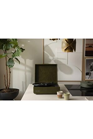 Crosley Mercury Bluetooth Alıcılı Ve Taşınabilir Yeşil Plak Çalar Pikap