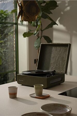 Crosley Mercury Bluetooth Alıcılı Ve Taşınabilir Yeşil Plak Çalar Pikap