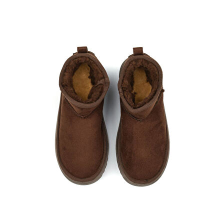 Melbourne Kışlık Kadın Kürk Detaylı Yüksek Taban Bot