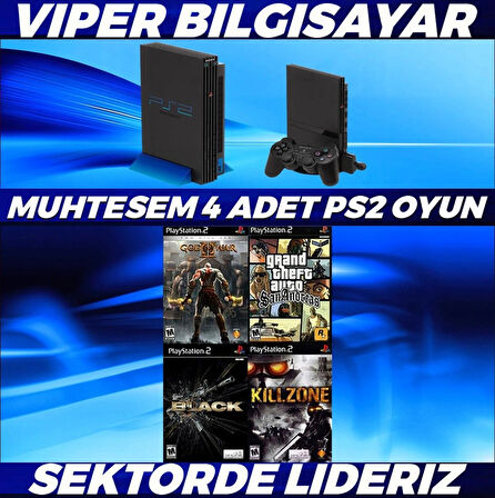 MUHTEŞEM 4 ADET PS2 OYUN [ AÇIKLAMAYI OKUYUNUZ ]
