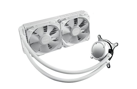 ASUS ROG STRIX LC II 240 ARGB WHITE EDITION AURA SYNC RGB 120MM ADRESLENEBİLİR FAN SIVI CPU SOĞUTUCUSU