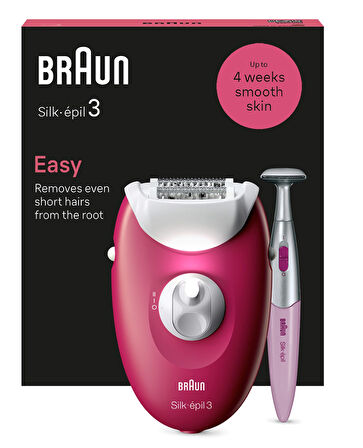 Braun Silk-épil 3 3-202 Kablosuz Epilatör