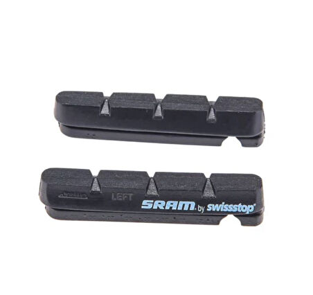 Sram Swisstop Yol Fren Pabuç Kartuşu Aluminium Jant Shimano Uyumlu Siyah