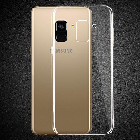 Gpack Samsung Galaxy A6 Plus 2018 Kılıf 02 mm SilikonNano Koruyucu